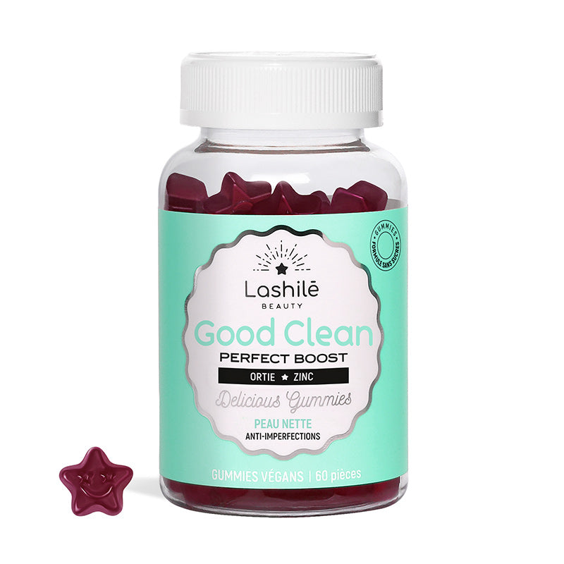 Lashilé Beauty - Gummies - Beauté - Peaux à imperfections - Traitement de l'acné - Good Clean -  Nutricosmétique - Compléments alimentaires - 1