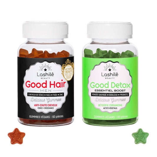 Hair Men and Detox Pack