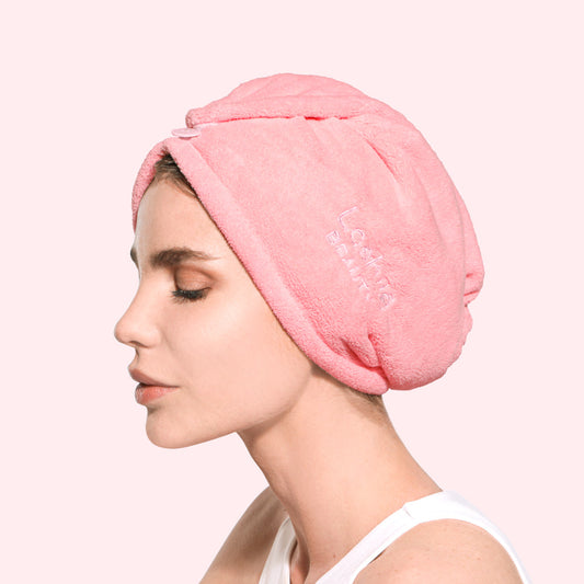 Serviette cheveux micro-fibre ultra absorbante